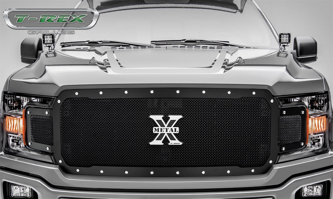 T-Rex Grilles 6715711 X-Metal Series Studded Mesh Grille - Truck Part Superstore