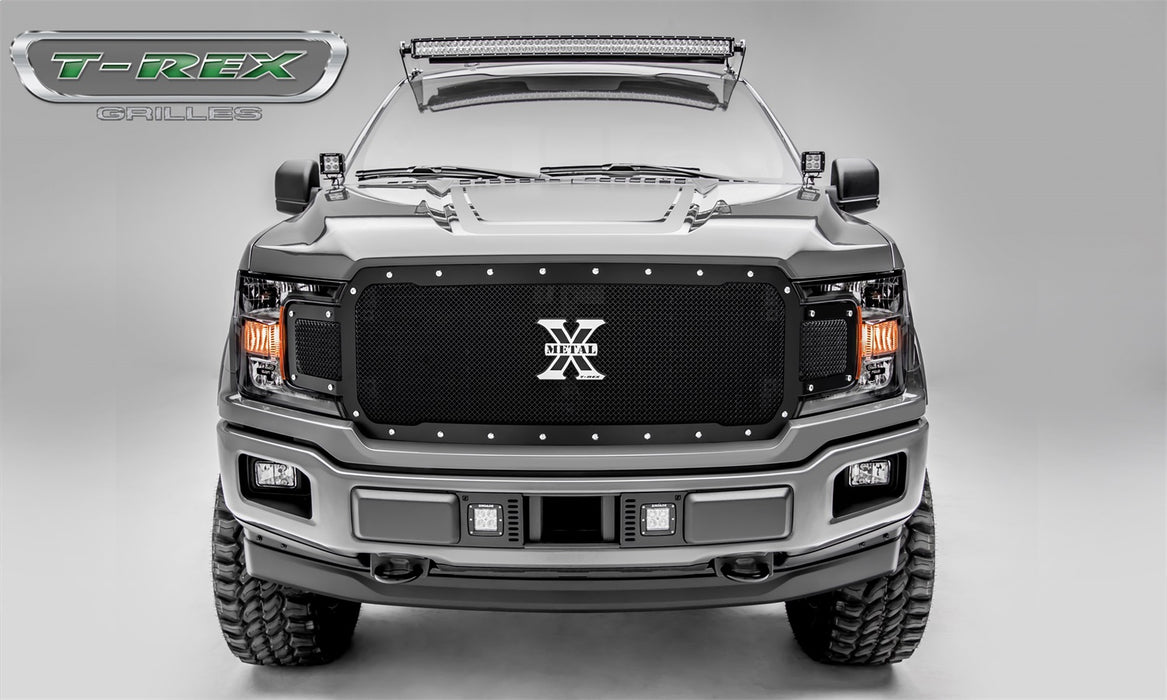 T-Rex Grilles 6715711 X-Metal Series Studded Mesh Grille - Truck Part Superstore