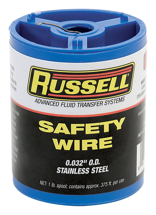 Russell 671580 Safety Wire; Stainless Steel; 1lb. Spool; .032 Gauge; - Truck Part Superstore