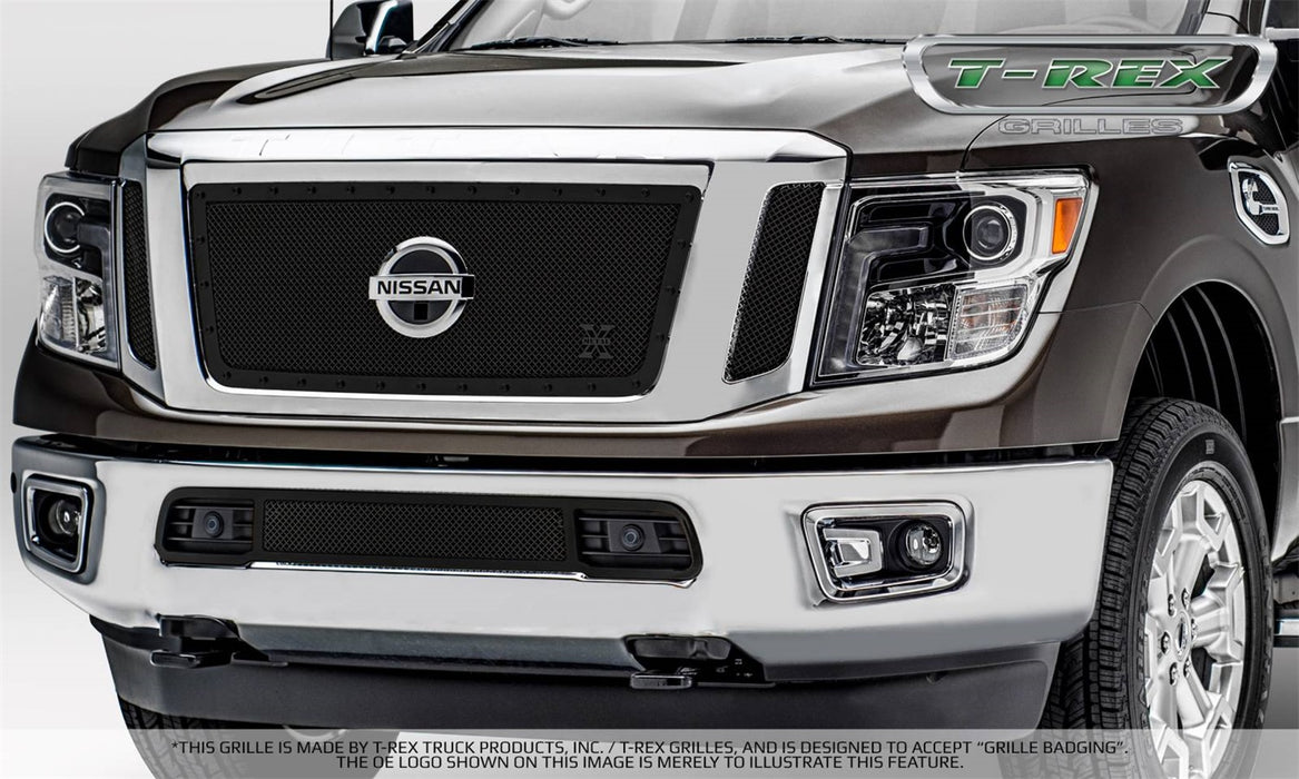 T-Rex Grilles 6717851-BR X-Metal Series Studded Mesh Grille - Truck Part Superstore
