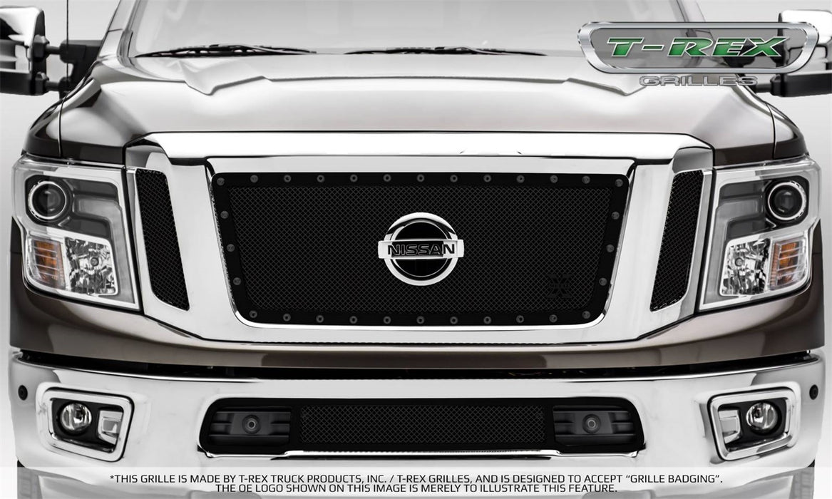 T-Rex Grilles 6717851-BR X-Metal Series Studded Mesh Grille - Truck Part Superstore