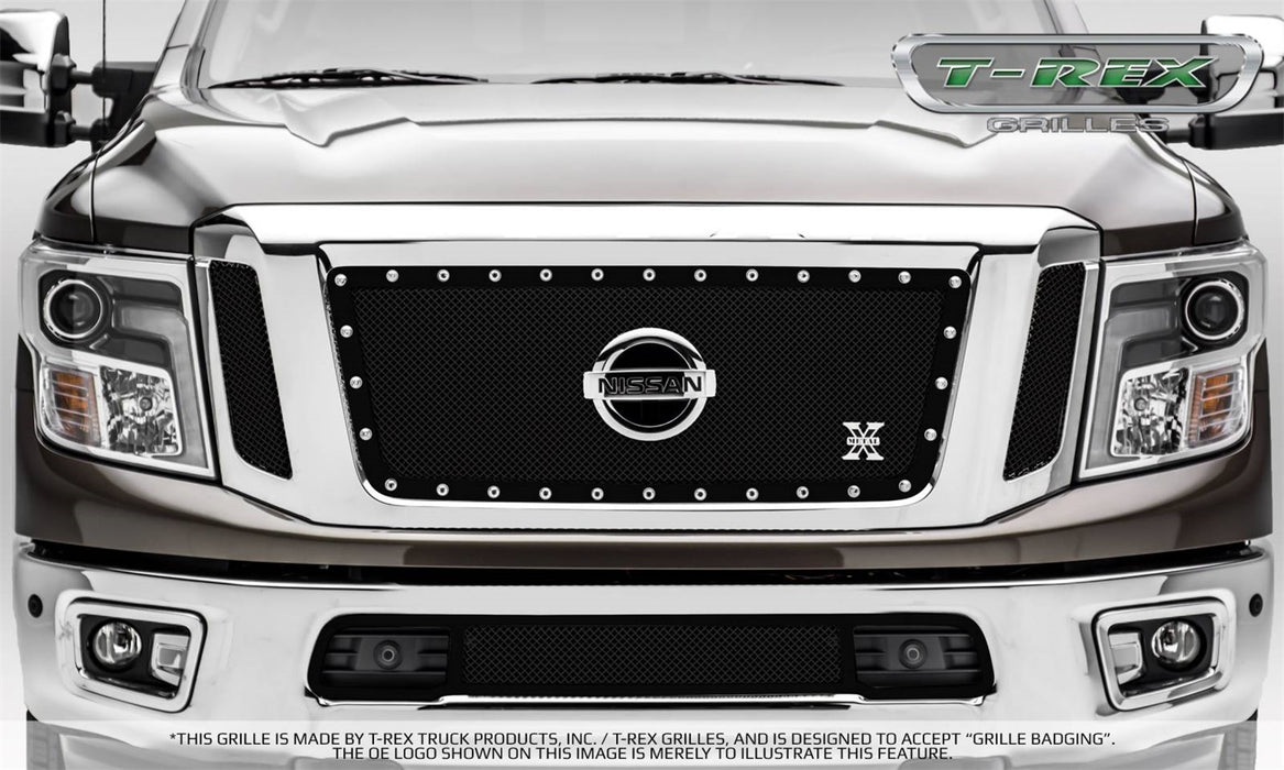 T-Rex Grilles 6717851 X-Metal Series Studded Mesh Grille - Truck Part Superstore