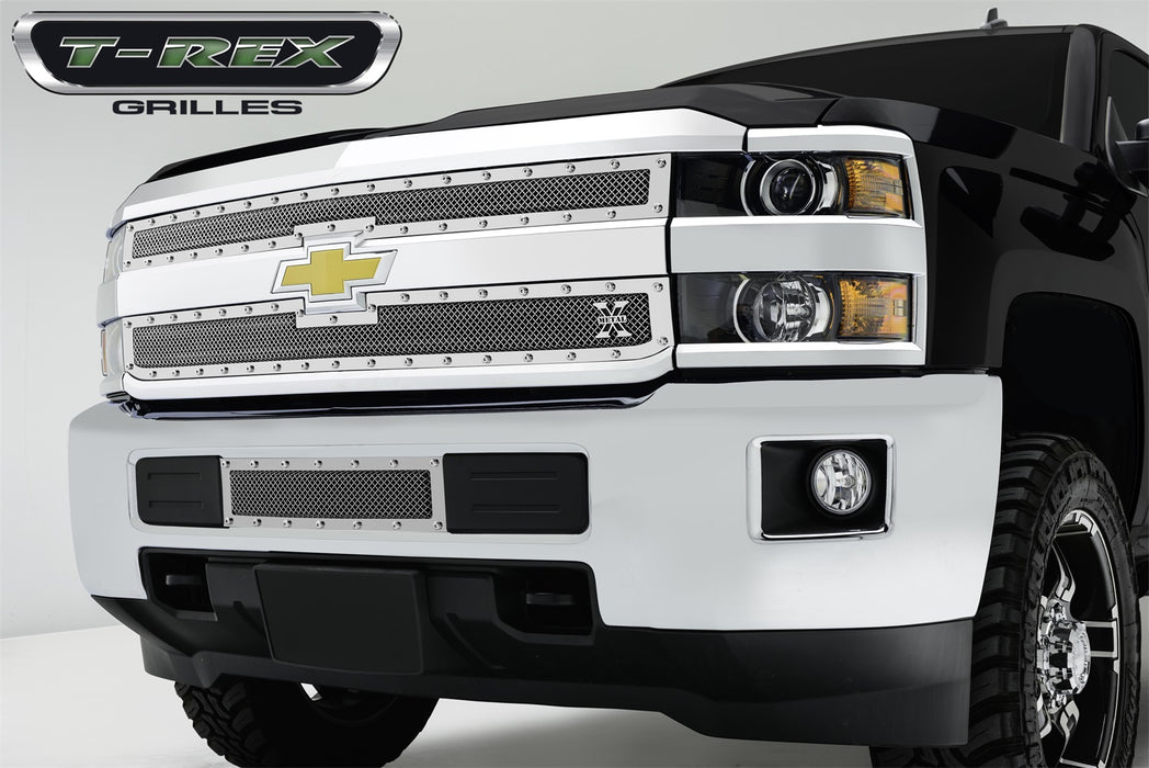 T-Rex 6721220 X-Metal Series Mesh Bumper Grille Assembly - Truck Part Superstore