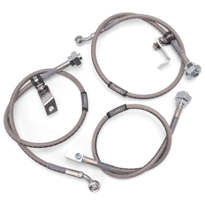 Russell 672480 Street Legal Brake Line Assembly; 3 Lines Per Kit; - Truck Part Superstore