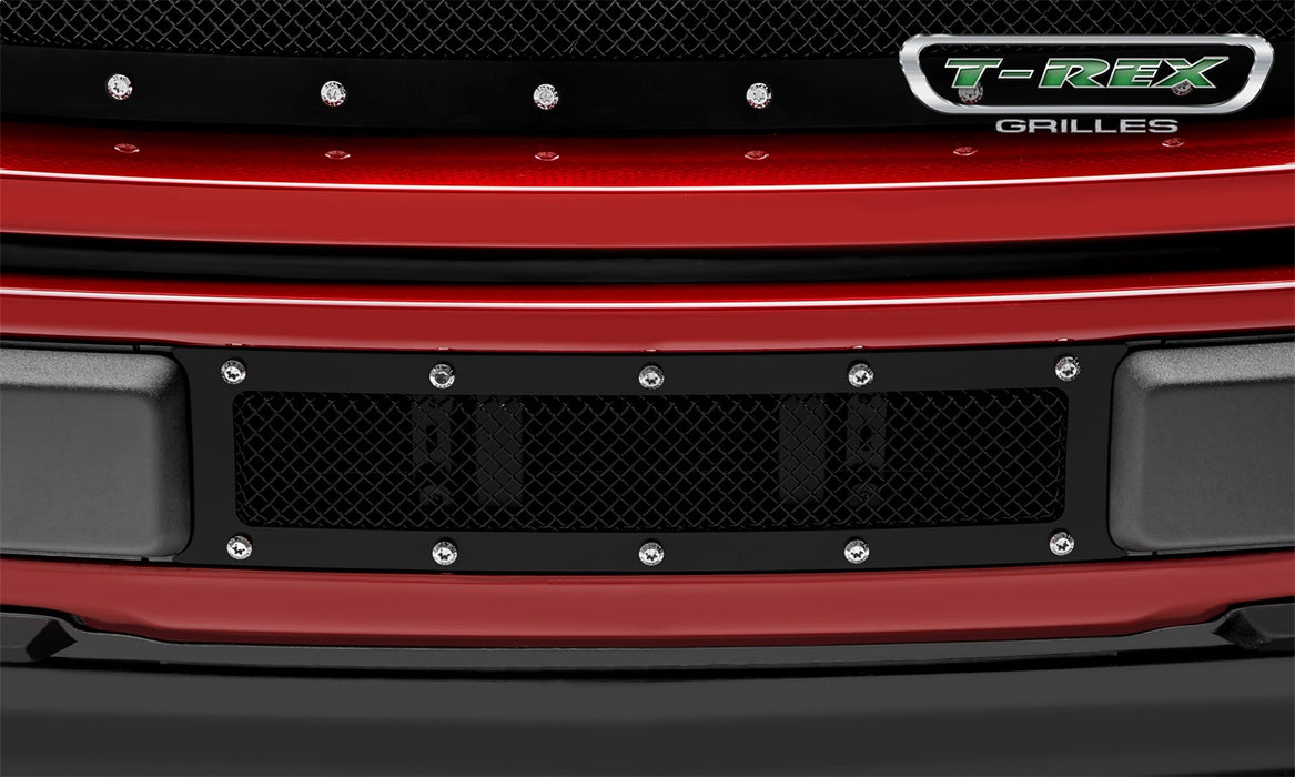 T-Rex Grilles 6725791 X-Metal Series Studded Bumper Grille; [Available While Supplies Last]; - Truck Part Superstore