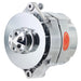 Powermaster Performance 67293-344 Alternator; 12si; 150 Amp; 100 Idle; 1V Pulley; Baffle; Polished; - Truck Part Superstore