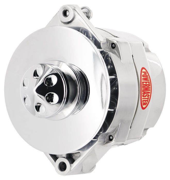 Powermaster Performance 67294 Alternator; 12si; 150 Amp; 100 Idle; 1V; Baffle And Cone; Polished; - Truck Part Superstore