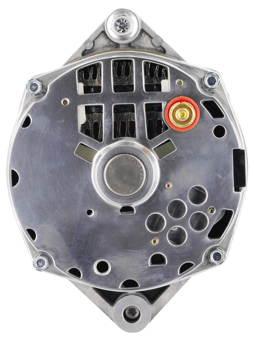 Powermaster Performance 67294 Alternator; 12si; 150 Amp; 100 Idle; 1V; Baffle And Cone; Polished; - Truck Part Superstore