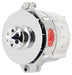Powermaster Performance 67295 Smooth Look™ Alternator; 12si; 150 Amp; 100 Idle; 1V; Baffle And Cone; Polished; - Truck Part Superstore