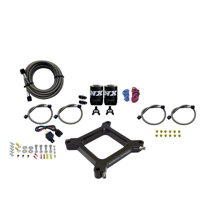 Nitrous Express 67540-00 Assassin Nitrous Plate System; 4150 Flange; 100-500 HP; w/o Bottle; - Truck Part Superstore
