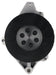 Powermaster Performance 678021 Alternator; CS130; Straight Mounting; 140 Amp; 95 Idle; 1V Pulley; Polished; - Truck Part Superstore