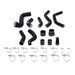 Mishimoto MMICP-F150-11KWBK Intercooler Pipe Kit, fits Ford F-150 3.5L EcoBoost 2011-2014 - Truck Part Superstore
