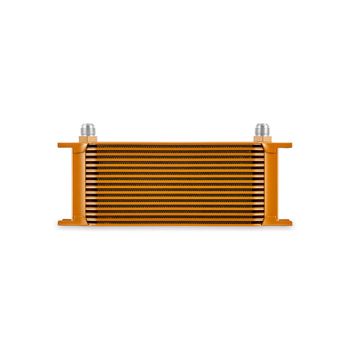 Mishimoto MMOC-16GD Universal 16-Row Oil Cooler, Gold - Truck Part Superstore
