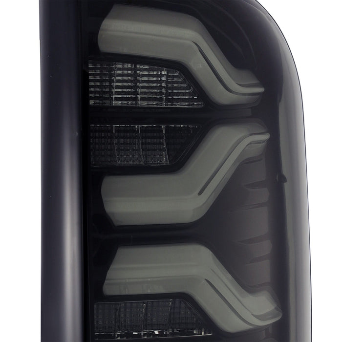 AlphaRex 680010 LED Taillights Jet Black - Truck Part Superstore