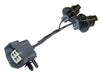 Crown Automotive Jeep Replacement 68004166AA Tail Light Harness; - Truck Part Superstore