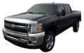 Auto Ventshade (AVS) 680102 Chrome Hood Shield; Full Height; No Drill; - Truck Part Superstore
