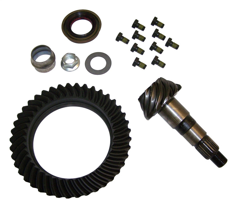 Crown Automotive Jeep Replacement 68017175AB Ring And Pinion Set; Front; 4.10 Ratio; For Use w/Dana 44; - Truck Part Superstore