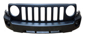 Crown Automotive Jeep Replacement 68021299AB Front Bumper Fascia; Primed; w/o Tow Hooks; - Truck Part Superstore