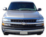 Auto Ventshade (AVS) 680631 Chrome Hood Shield; Full Height; No Drill; - Truck Part Superstore