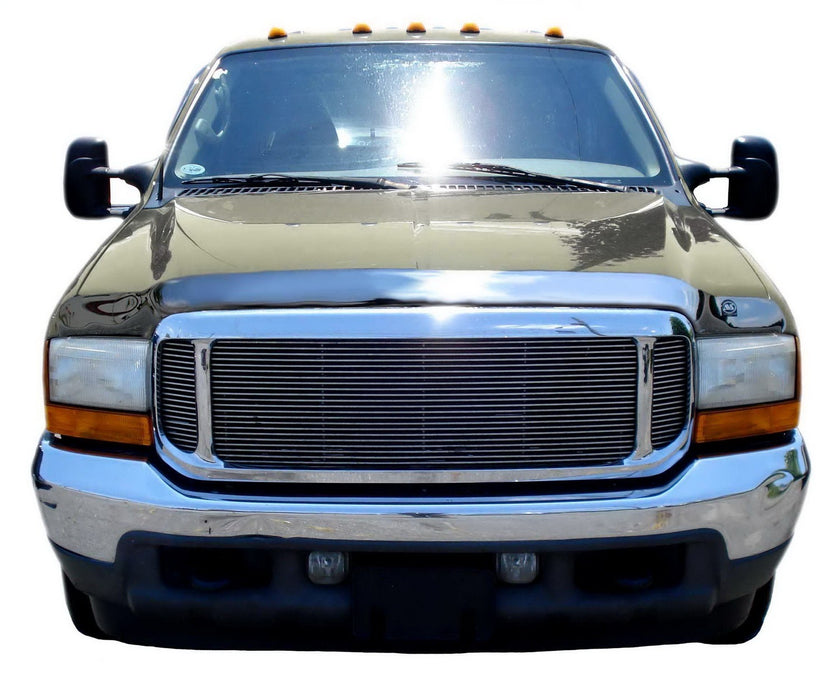 Auto Ventshade (AVS) 680706 Chrome Hood Shield; Full Height; No Drill; - Truck Part Superstore