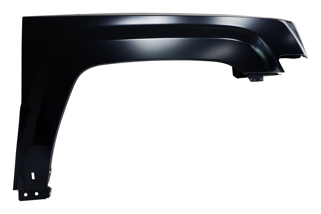 Crown Automotive Jeep Replacement 68079924AA Fender; Front Right; w/o Side Repeater Lens; Black Primer Finish; - Truck Part Superstore