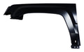 Crown Automotive Jeep Replacement 68079925AA Fender; Front Left; w/o Side Repeater Lens; Black Primer Finish; - Truck Part Superstore
