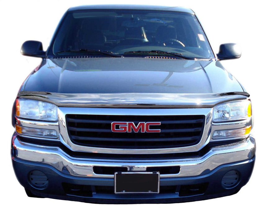 Auto Ventshade (AVS) 680912 Chrome Hood Shield; Full Height; No Drill; - Truck Part Superstore