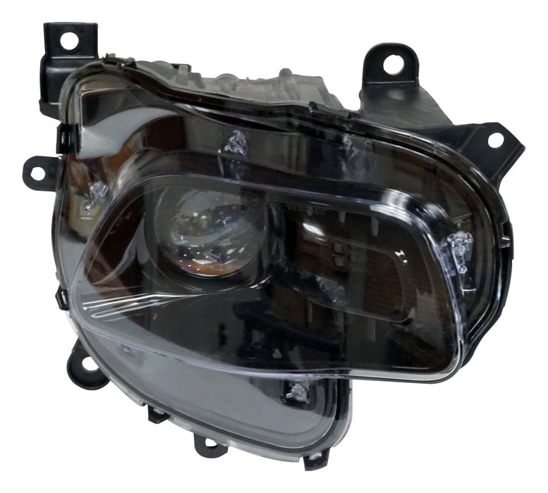 Crown Automotive Jeep Replacement 68102846AE Head Light Assembly; Right; w/Halogen Bulbs; w/Black Bezel; - Truck Part Superstore