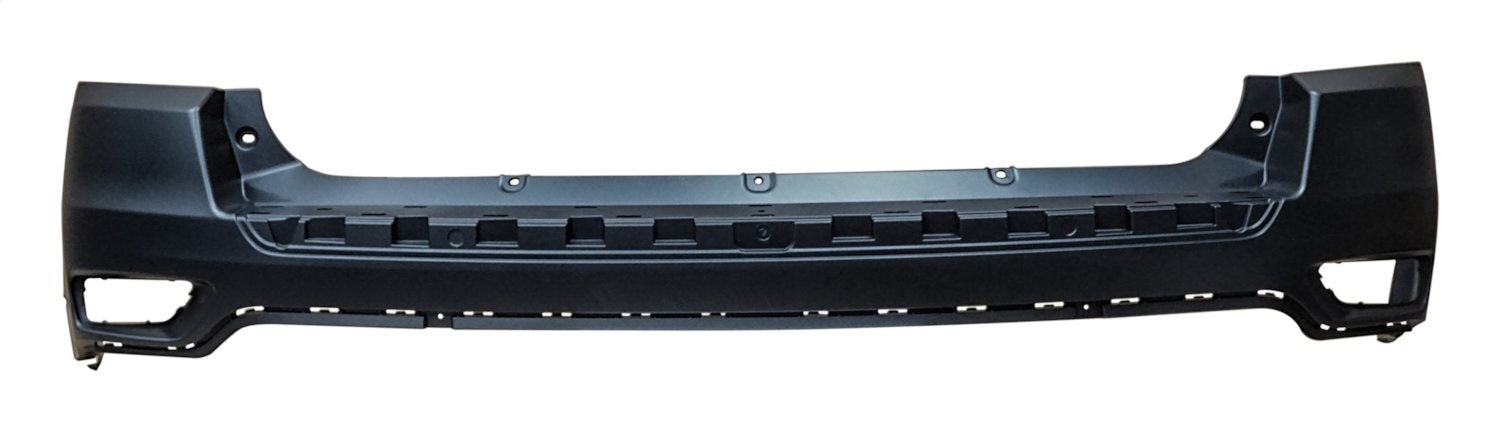 Crown Automotive Jeep Replacement 68109898AC Rear Bumper Fascia; Upper; Black; - Truck Part Superstore