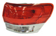 Crown Automotive Jeep Replacement 68110016AD Tail Light Assembly; Right; w/Chrome Bezel; - Truck Part Superstore