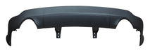 Crown Automotive Jeep Replacement 68111469AA Rear Bumper Fascia; w/Dual Exhaust; w/o Tow Hitch; Black Textured Finish; Lower; - Truck Part Superstore