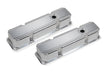Mr Gasket 6814G Aluminum Valve Cover; Polished Finish; Finned; Pair; - Truck Part Superstore