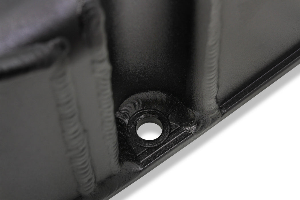 Mr Gasket 6816BG Aluminum Valve Cover; Black Finish; Finned; Pair; - Truck Part Superstore