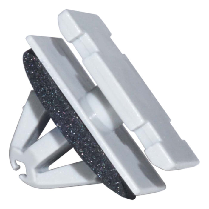 Crown Automotive Jeep Replacement 68172491AA Wheel Flare Molding Clip; W-Shape; Grey Molding w/Grommet; - Truck Part Superstore