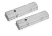 Mr Gasket 6817G Aluminum Valve Cover; Flat Top; Natural Finish; Pair; - Truck Part Superstore