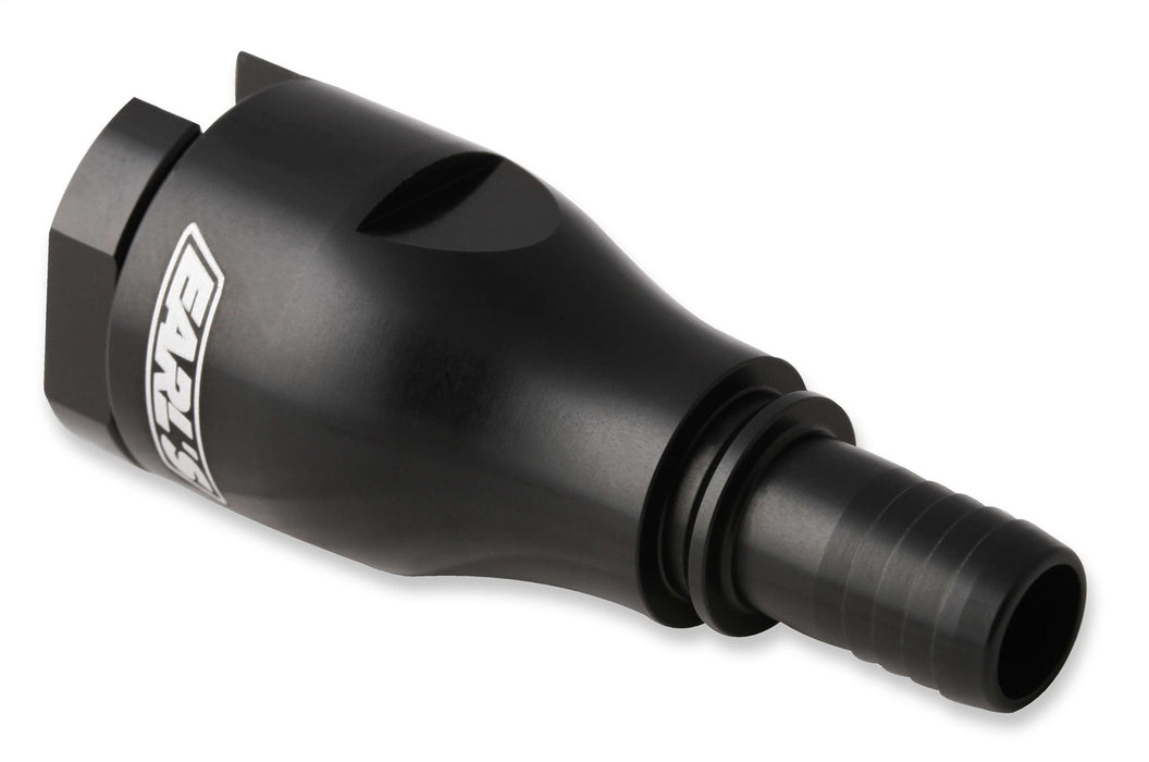 Earl's Performance 681966ERL UltraPro Fuel Rail Straight Hose End; -6 Hose To 3/8 in. Black; w/Fuel Ports; - Truck Part Superstore