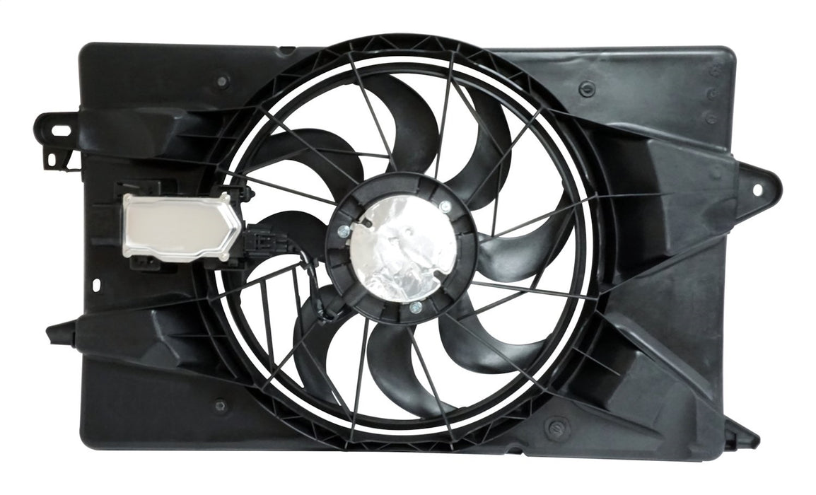 Crown Automotive Jeep Replacement 68197298AB Cooling Fan Module; Single Cooling Fan Module; - Truck Part Superstore