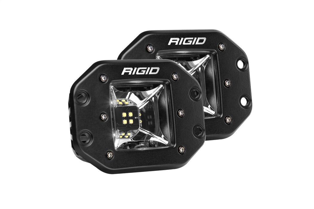 Rigid Industries 68210 Scene White Backlight Flush Mount Pair Radiance RIGID Industries - Truck Part Superstore