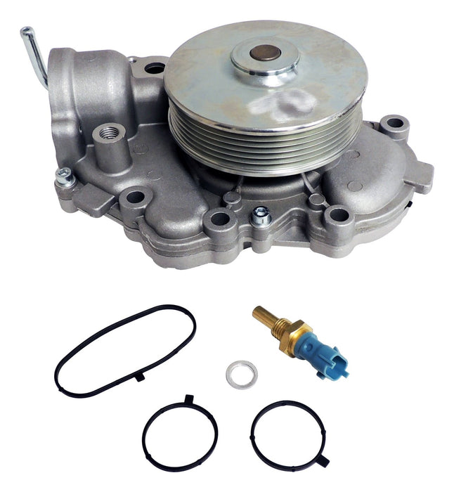 Crown Automotive Jeep Replacement 68211202AB Water Pump; Incl. Coolant Temperature Sensor And Gaskets; - Truck Part Superstore