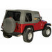 Rampage 68211 Complete Soft Top Kit; Gray; w/Soft Upper Doors; w/Tinted Windows; - Truck Part Superstore