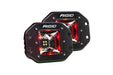 Rigid Industries 68212 Scene Red Backlight Flush Mount Pair Radiance RIGID Industries - Truck Part Superstore