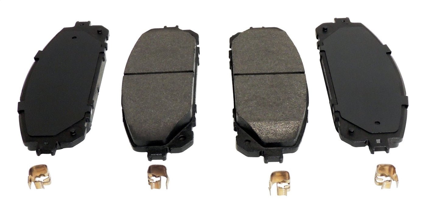 Crown Automotive Jeep Replacement 68227573AD Brake Pad Set; w/12.6 in. Rear Brake Rotors; - Truck Part Superstore
