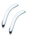Auto Ventshade (AVS) 682301 Chrome Ventvisor™ Deflector 2 pc.; Front; Outside Mount; - Truck Part Superstore