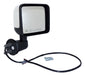 Crown Automotive Jeep Replacement 68249844AC Door Mirror; Right; w/Power Heated Mirrors; Chrome; - Truck Part Superstore