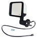 Crown Automotive Jeep Replacement 68249845AC Door Mirror; Left; w/Power Heated Mirrors; Chrome; - Truck Part Superstore
