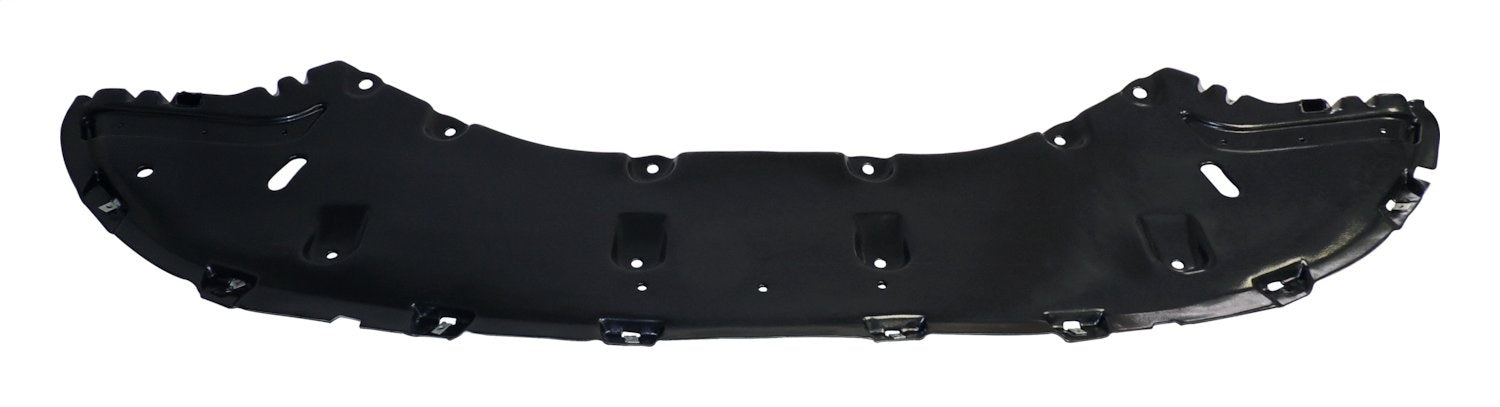 Crown Automotive Jeep Replacement 68273160AE Fascia Splash Shield; Front; w/o Fascia Air Deflectors; Black; Platic; - Truck Part Superstore