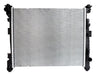 Crown Automotive Jeep Replacement 68273308AA Radiator; Black/Silver; Aluminum; - Truck Part Superstore