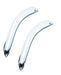 Auto Ventshade (AVS) 682741 Chrome Ventvisor™ Deflector 2 pc.; Front; Outside Mount; - Truck Part Superstore