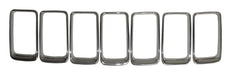 Crown Automotive Jeep Replacement 68285652AA Grille Insert Set; Brushed Platinum; - Truck Part Superstore