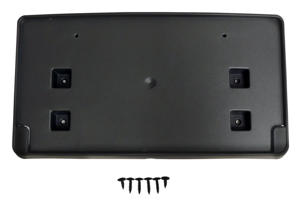 Crown Automotive Jeep Replacement 68295610AA License Plate Bracket; Front; Incl. Hardware; w/ Steel Bumper; - Truck Part Superstore